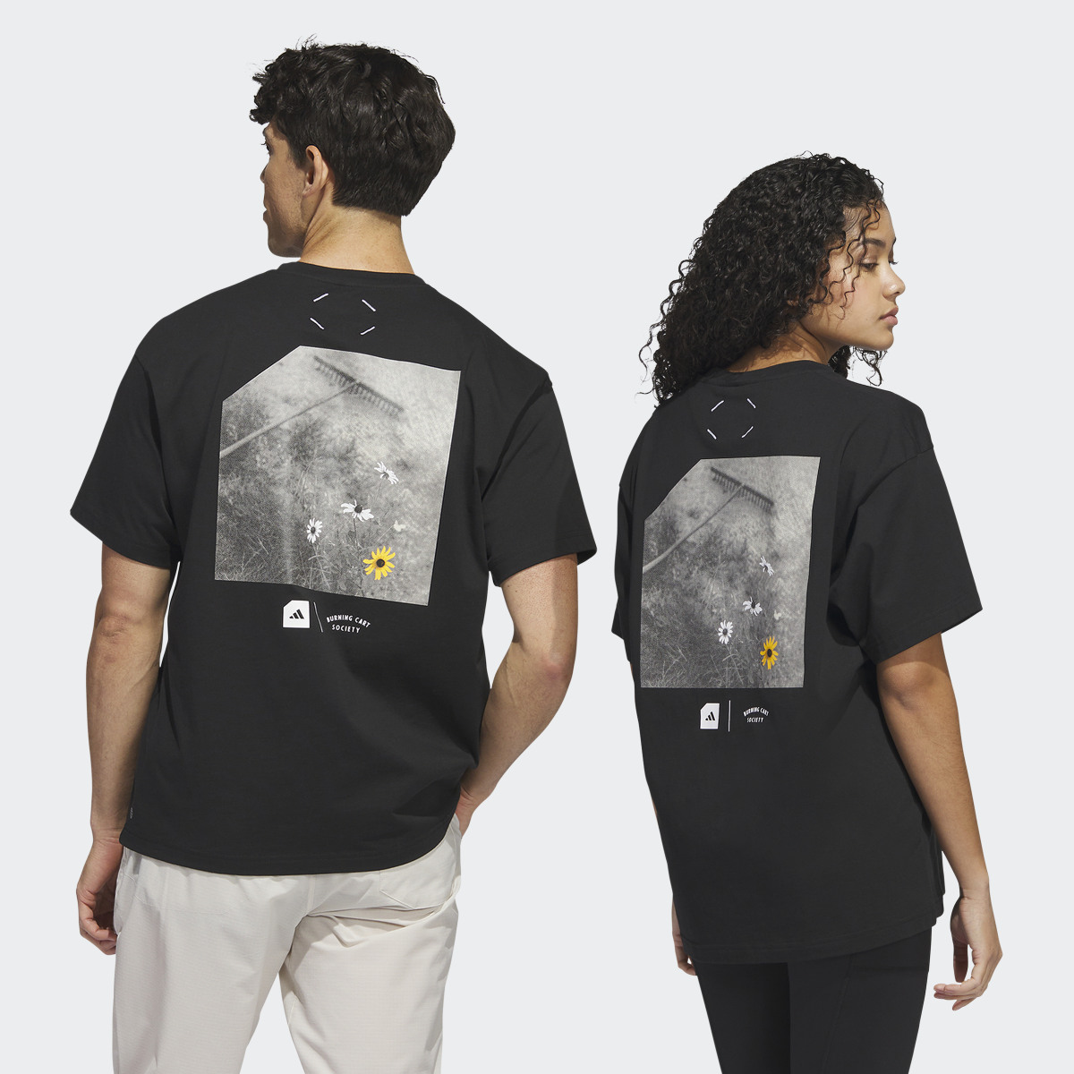 Adidas Adicross Burning Cart Society Tee (Gender Neutral). 5