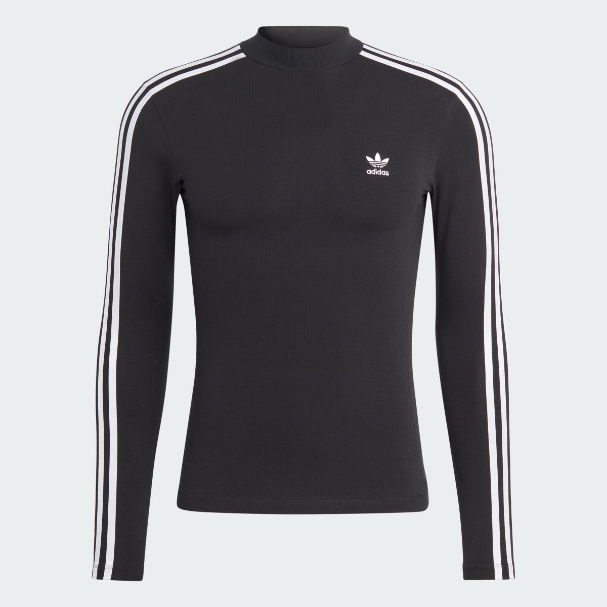 Adidas Adicolor Classics 3-Stripes High Neck Uzun Kollu Üst. 5 Adidas Adicolor Classics 3-Stripes High Neck Uzun Kollu Üst. 5