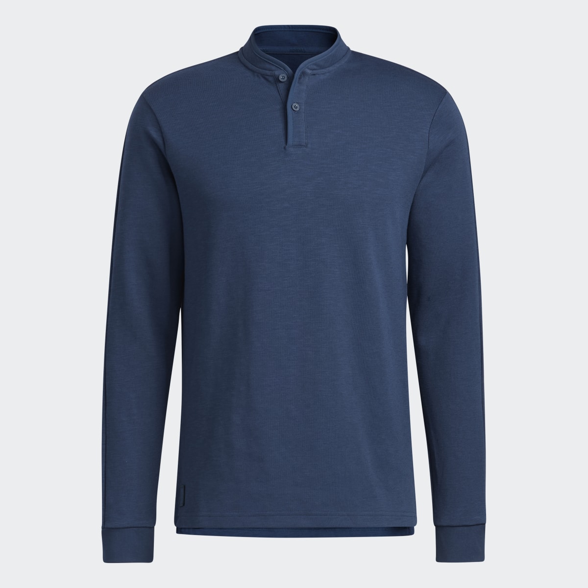 Adidas Go-To Long Sleeve Henley Polo Shirt. 5