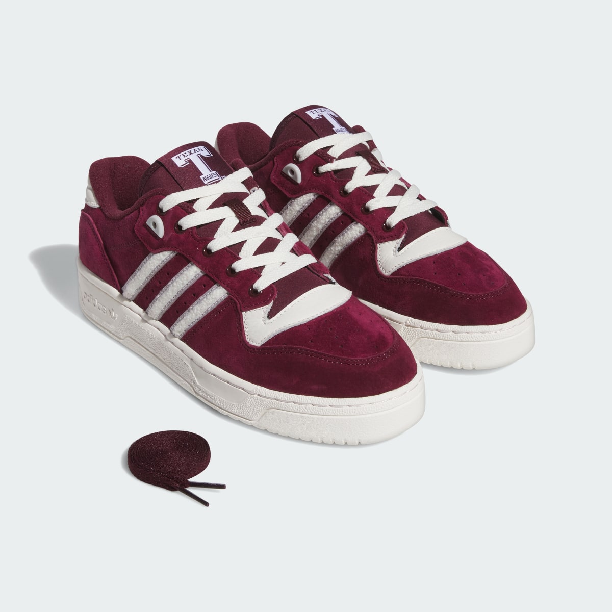 Adidas Texas A&M Rivalry Low Shoes. 8