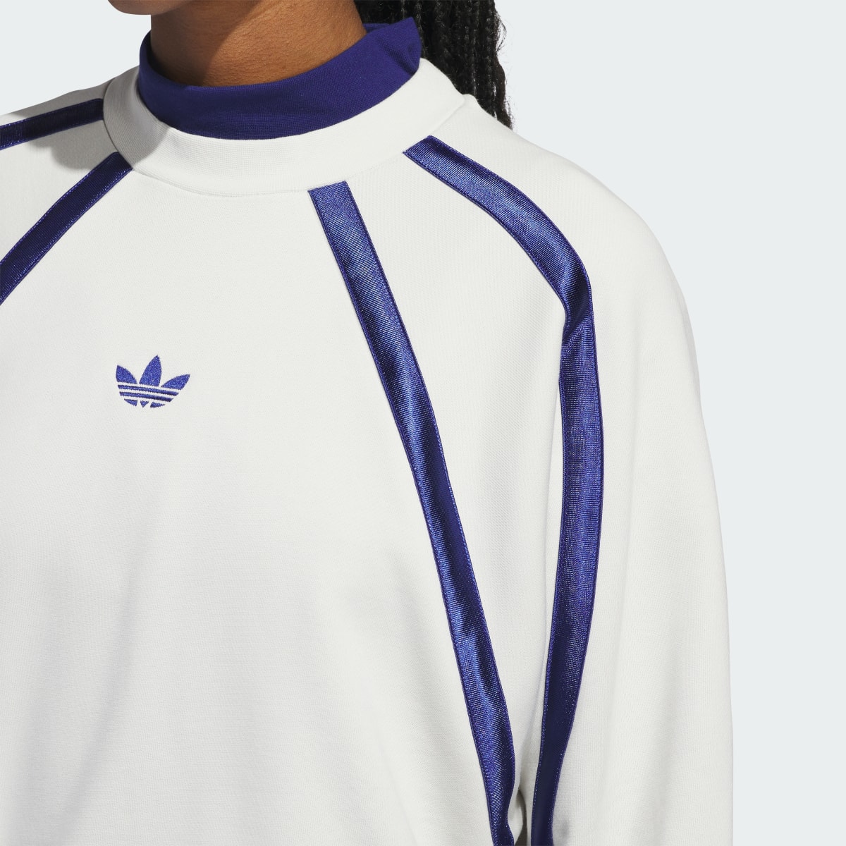 Adidas Sudadera de Cuello Redondo de Basketball Estampada (Unisex). 5