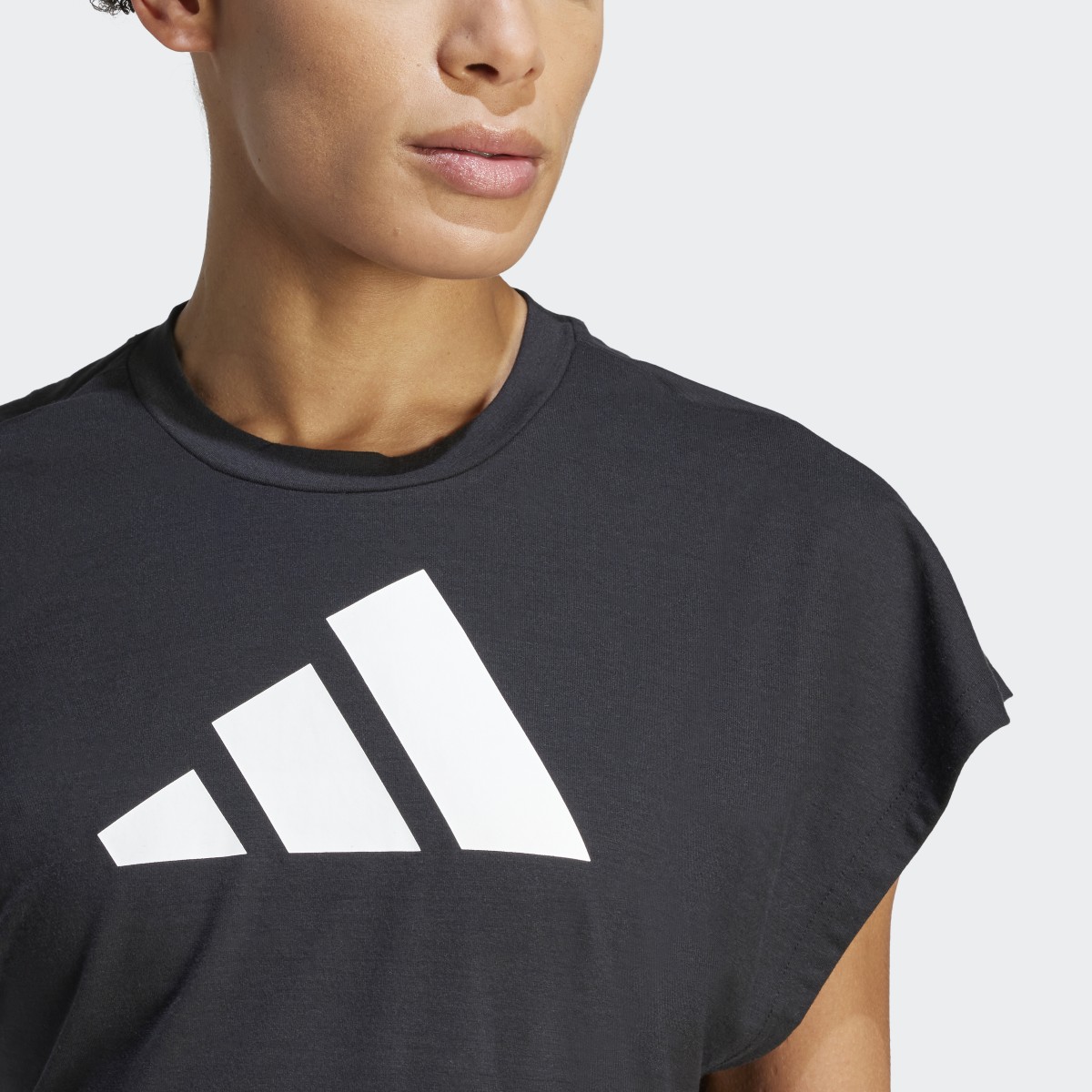 Adidas Train Icons Training Regular Fit Logo Tee. 7