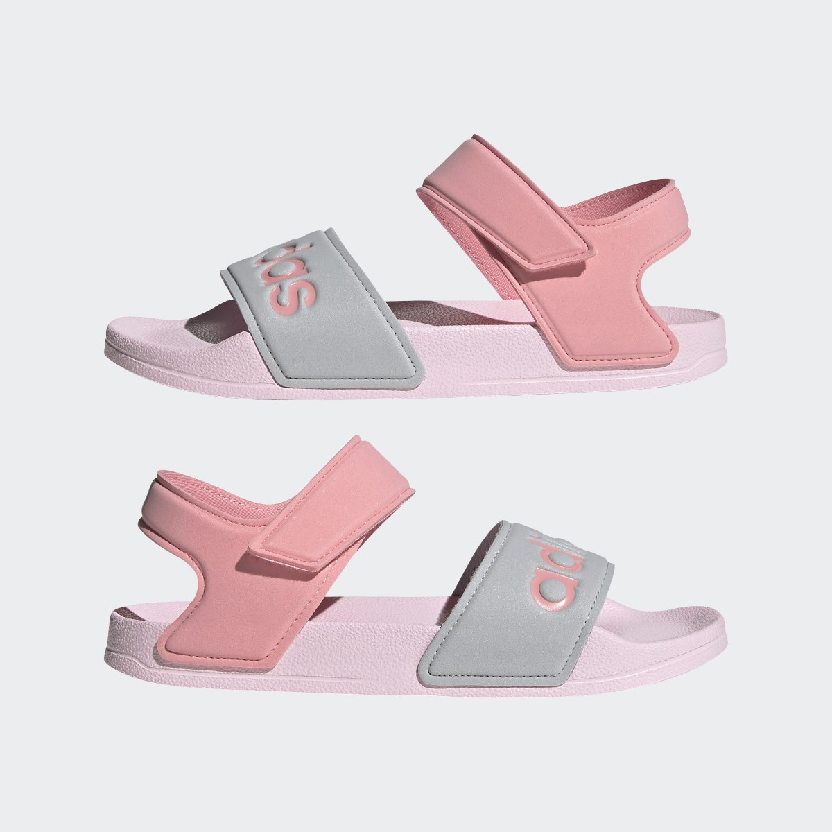 Adidas adilette Sandals. 8