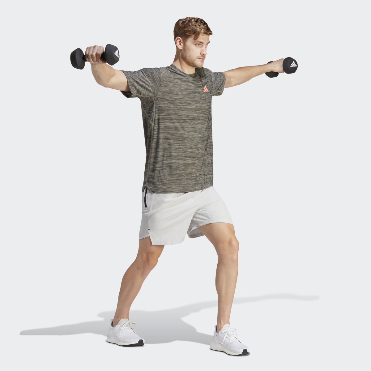 Adidas Train Essentials Seasonal Stretch Training Tee. 4