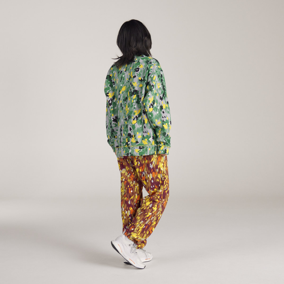 Adidas Sweat-shirt à imprimé floral adidas by Stella McCartney. 5