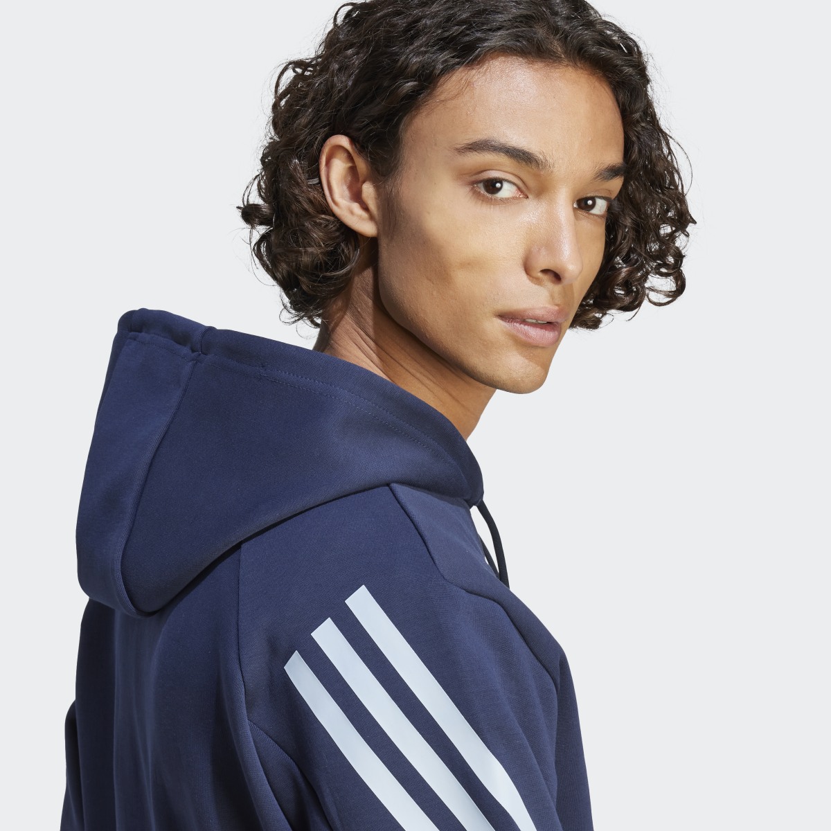 Adidas Veste à capuche entièrement zippée 3 bandes Future Icons. 6