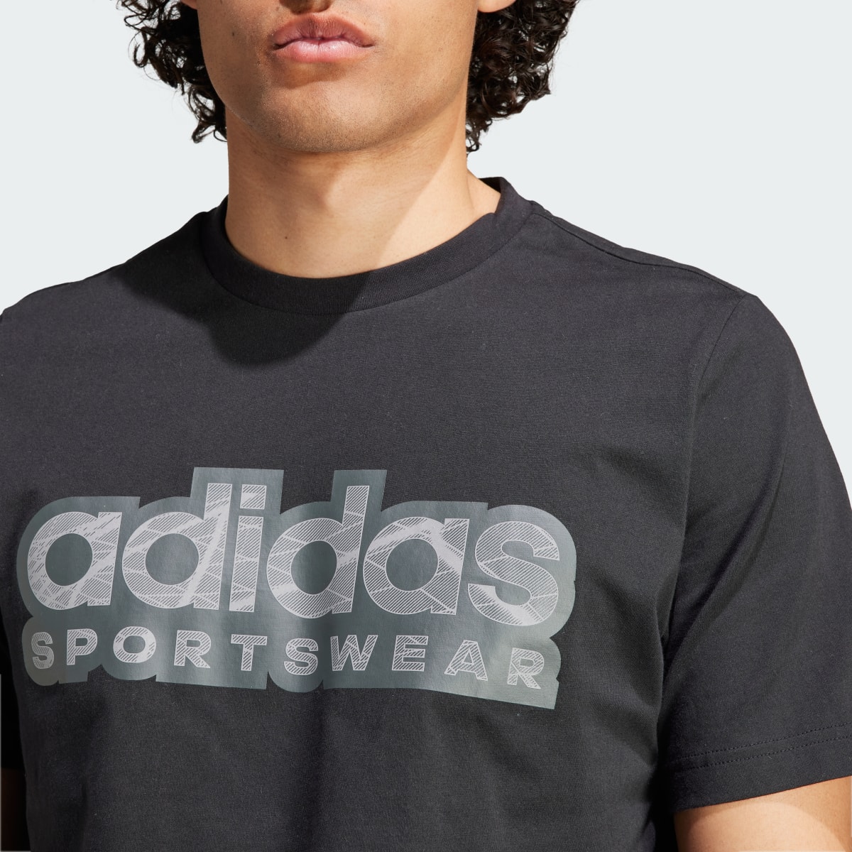 Adidas Tiro Graphic T-Shirt. 6