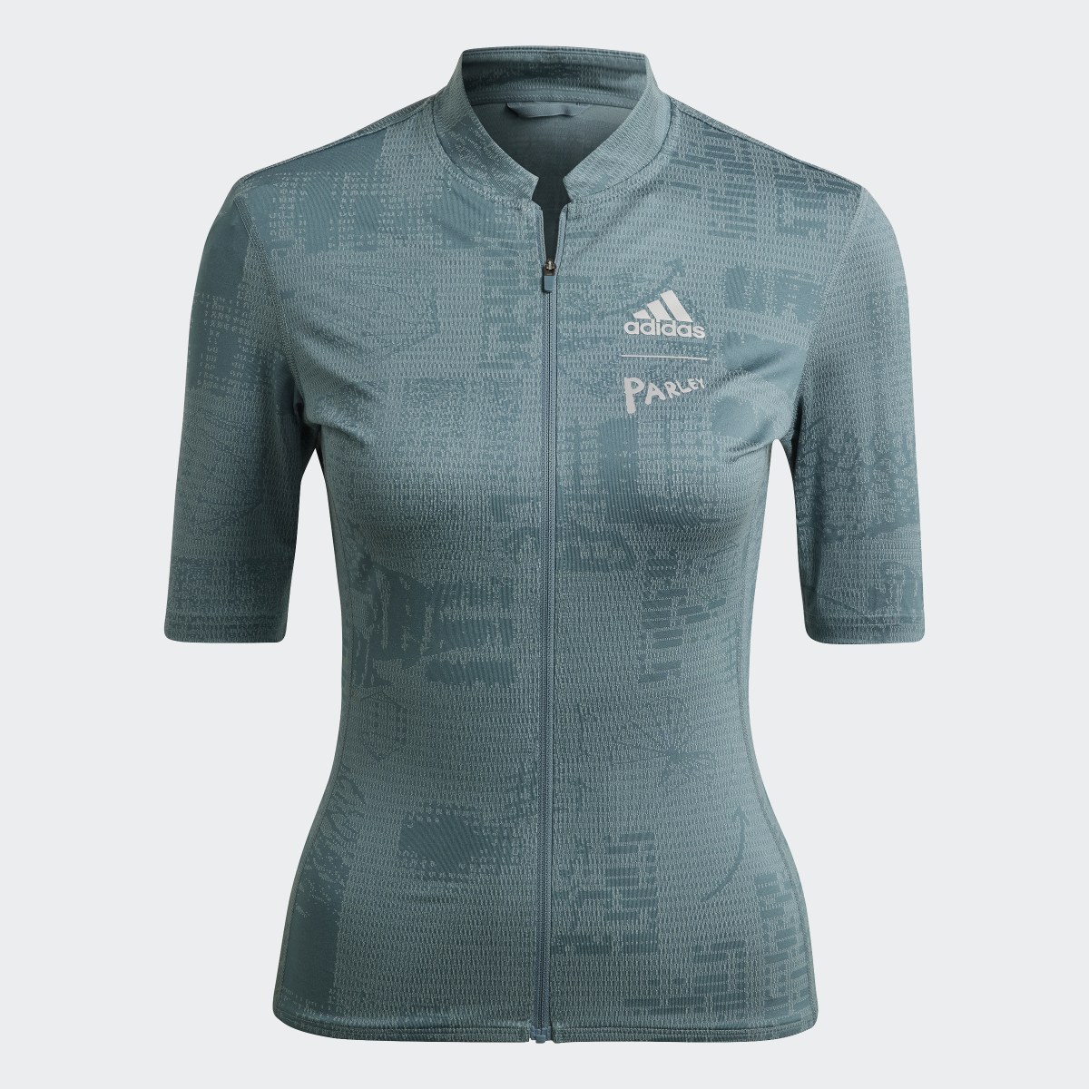 Adidas A Camisola de Manga Curta para Ciclismo Parley. 6