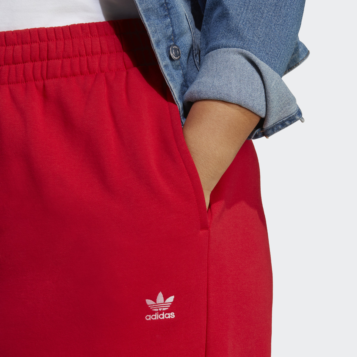 Adidas Pantaloni Essentials Fleece (Curvy). 5