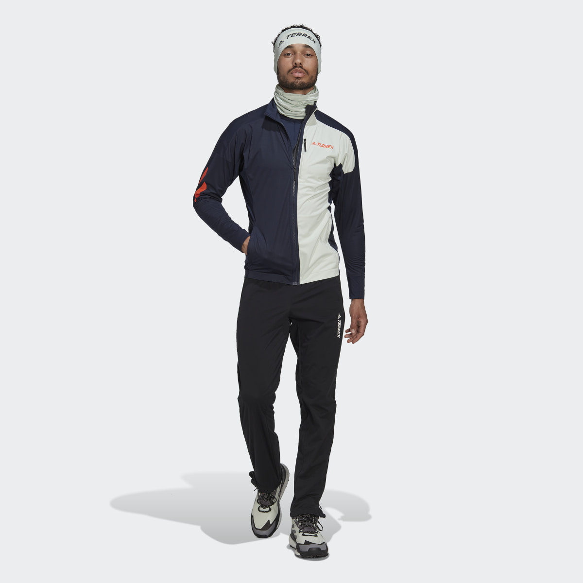 Adidas Terrex Xperior Cross-Country Ski Soft Shell Jacket. 6