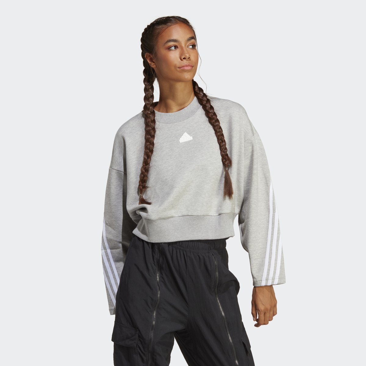 Adidas Future Icons 3-Stripes Sweatshirt. 4