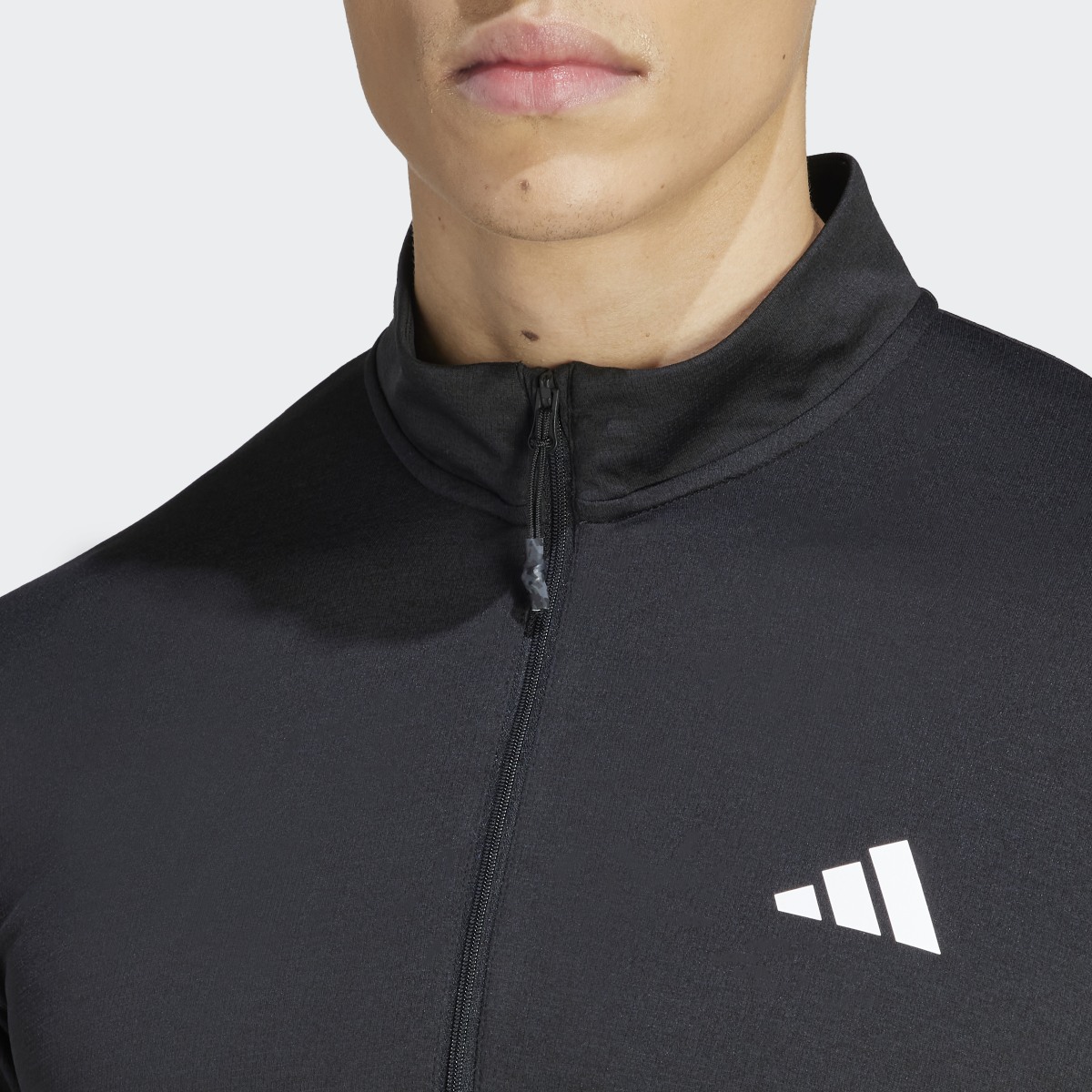 Adidas Train Essentials Seasonal Training 1/4-Zip Long Sleeve Sweatshirt. 7