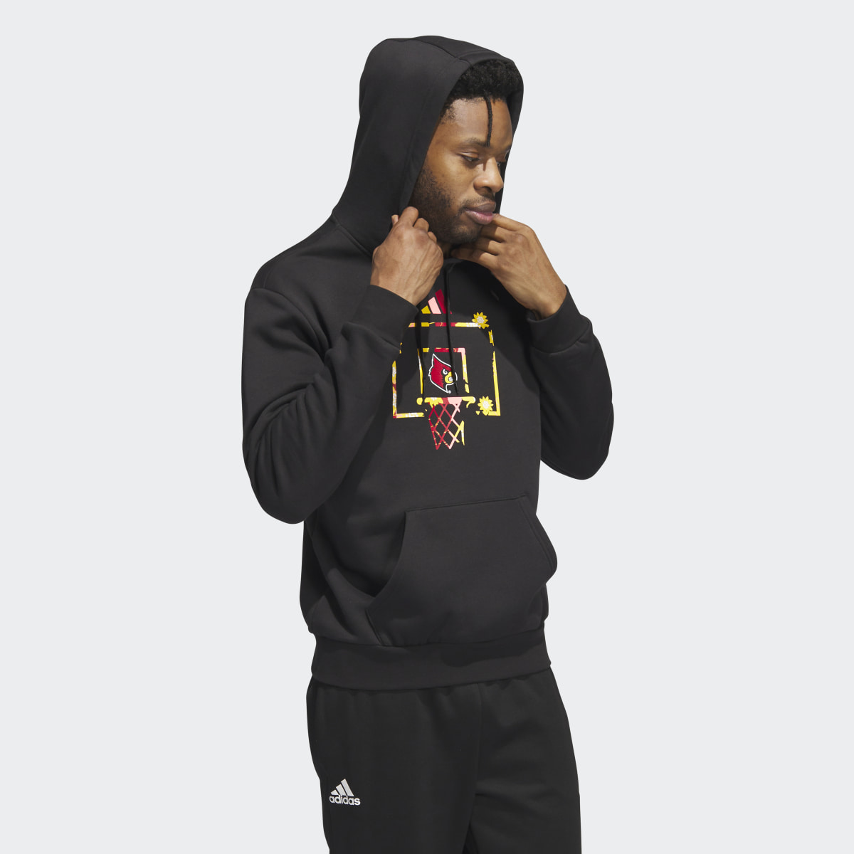 Adidas Louisville Fleece Hoodie. 4