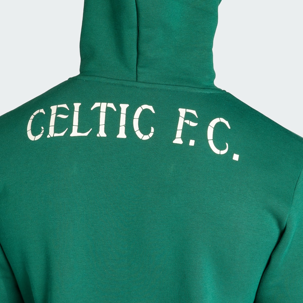 Adidas Celtic FC Essentials Trefoil Hoodie. 7