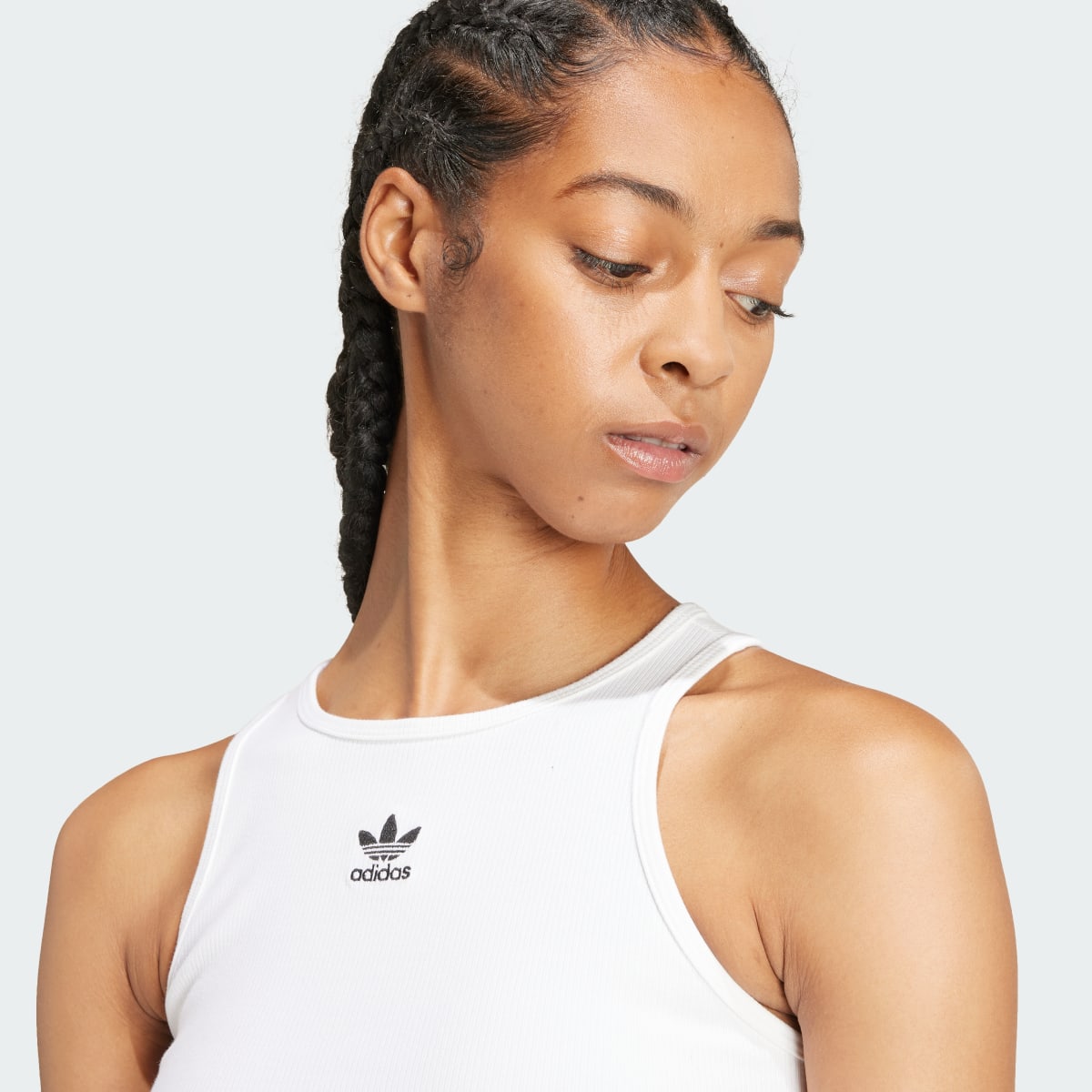 Adidas Débardeur côtelé Essentials. 6