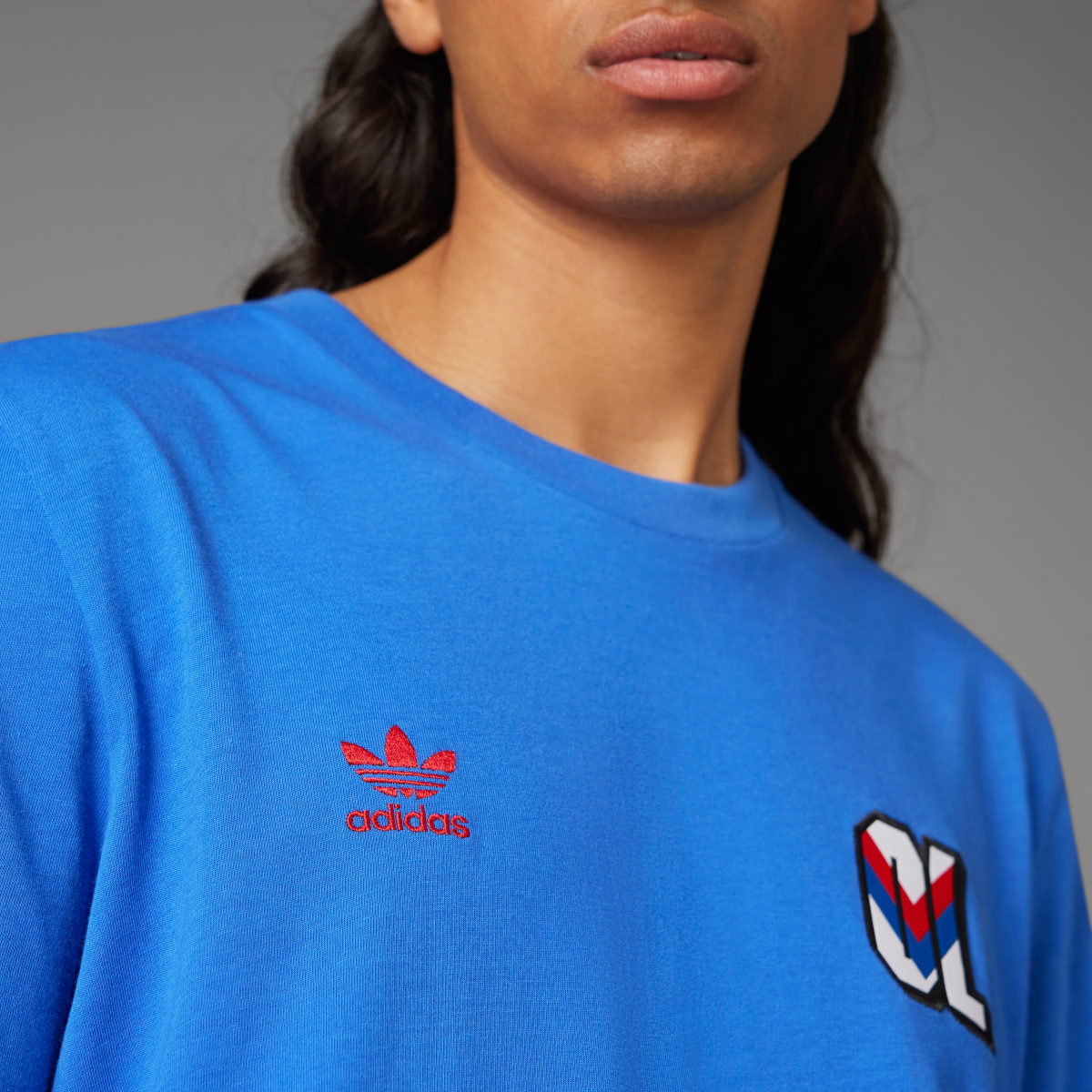 Adidas T-shirt Trefoil Essentials do Olympique Lyonnais. 7