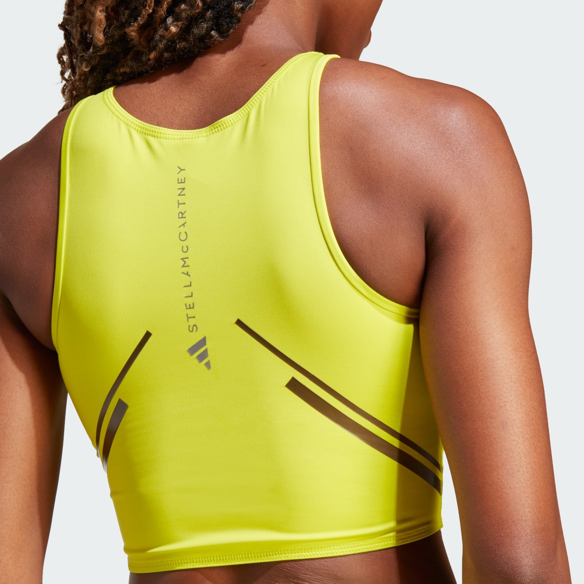 Adidas Top Curto para Running TruePace adidas by Stella McCartney. 6