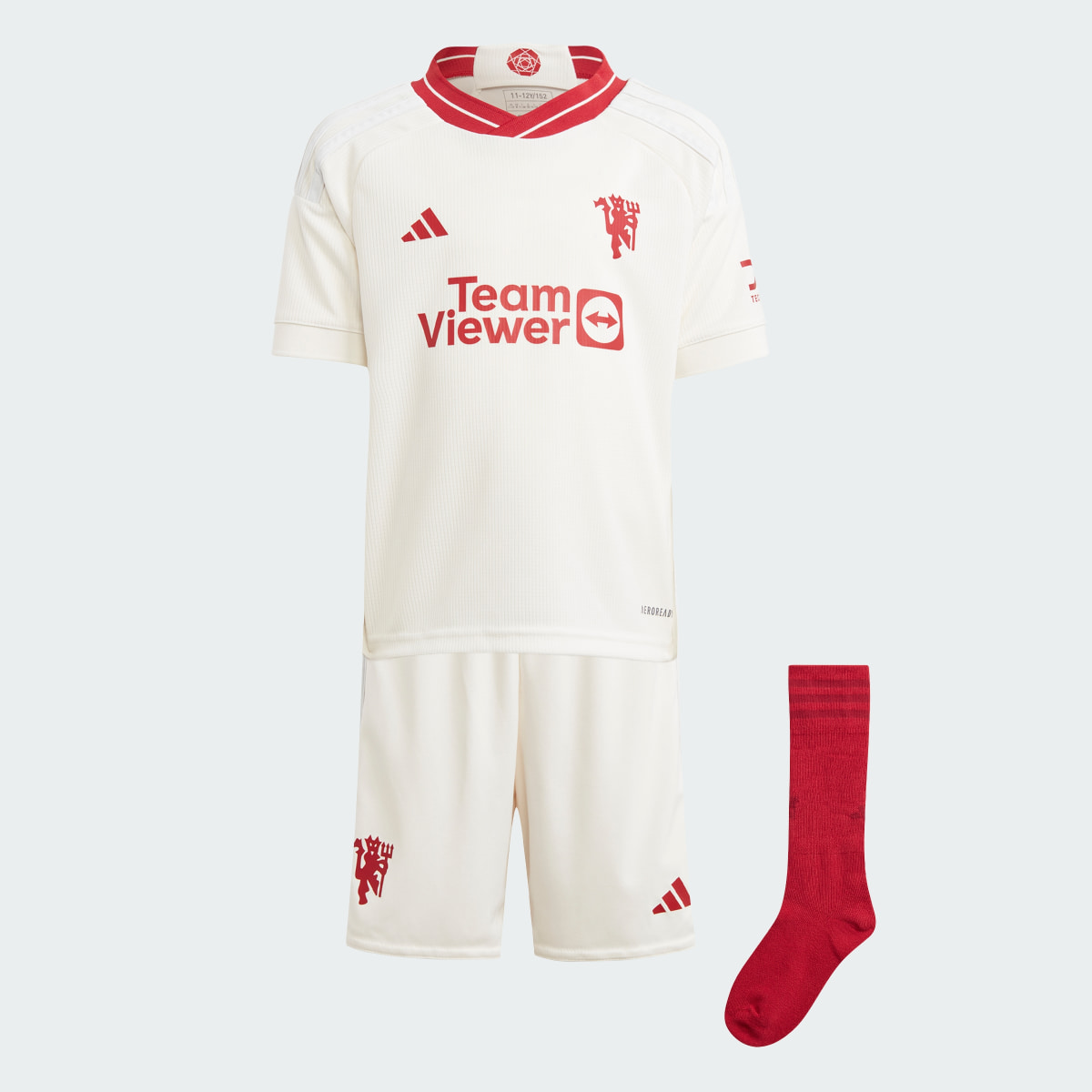 Adidas Miniconjunto tercera equipación Manchester United 23/24. 6