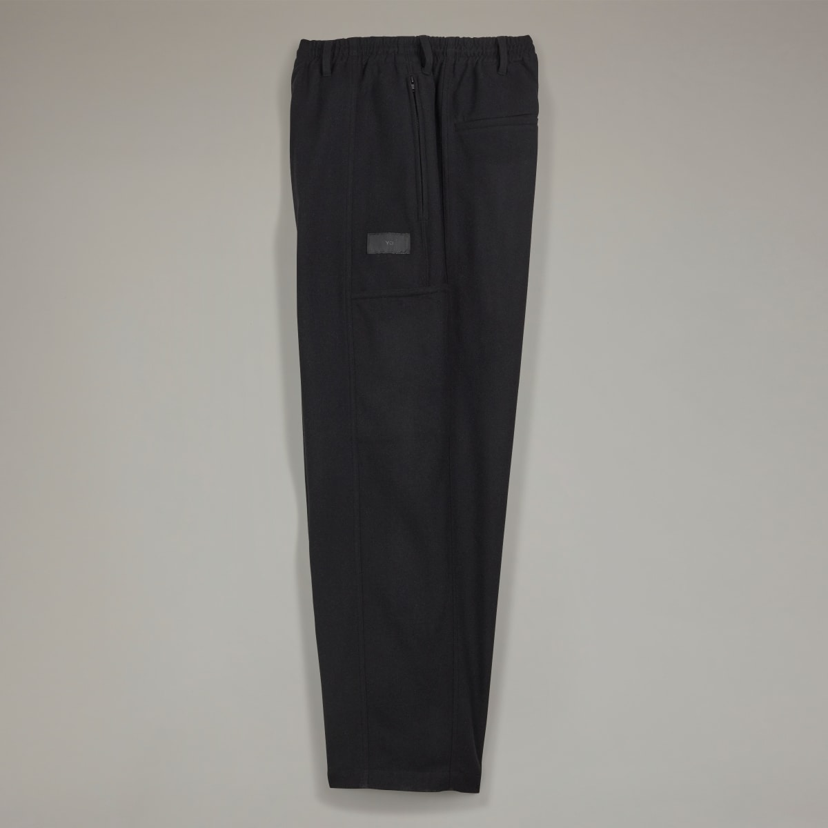 Adidas Y-3 Wool Flannel Straight-Leg Pants. 5