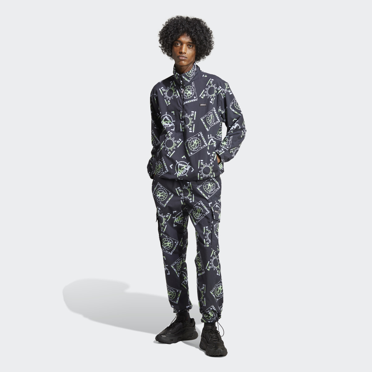 Adidas Adventure Allover Print Archive Anorak (Gender Neutral). 5