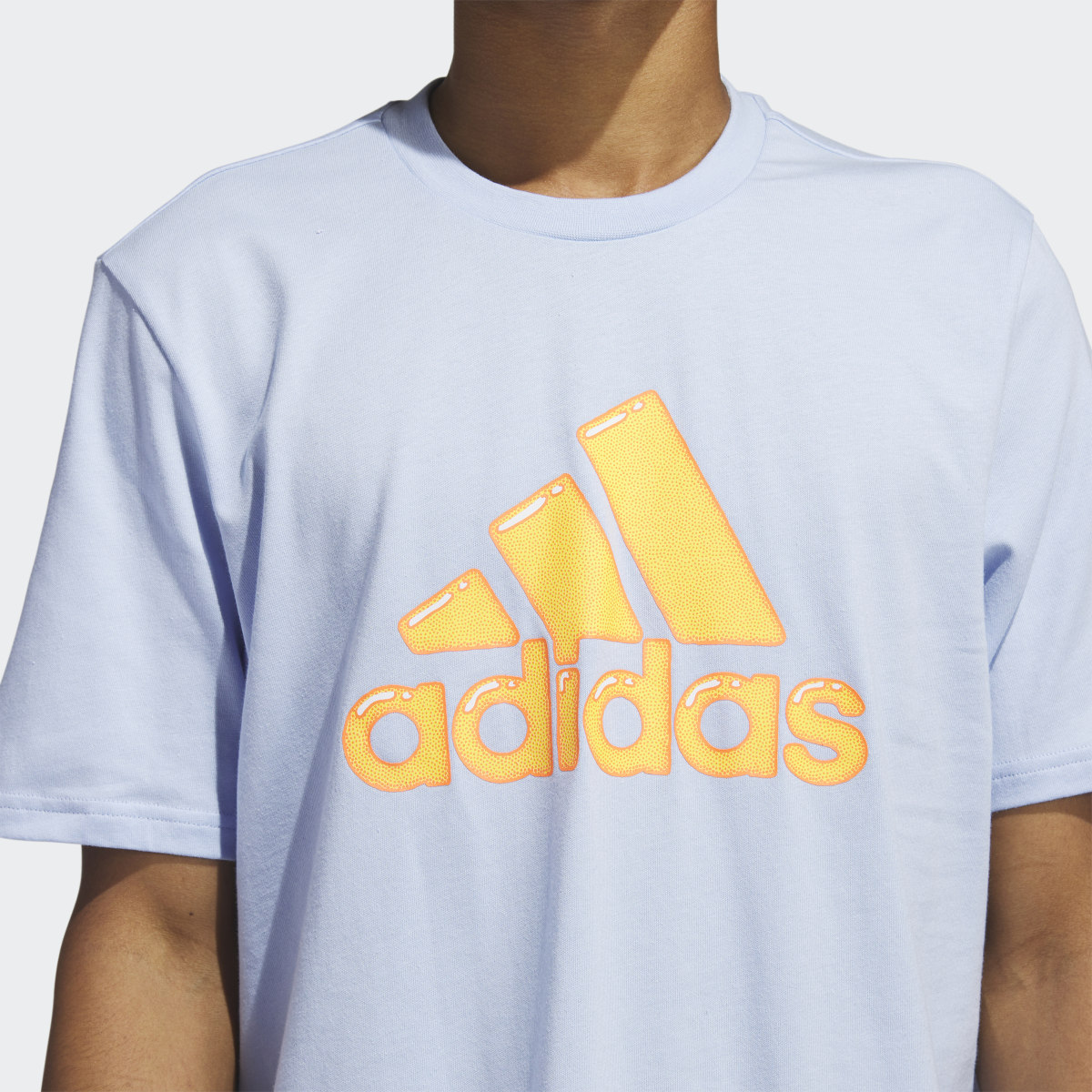 Adidas Logo Pen Fill - Sportswear Graphic Tee. 6