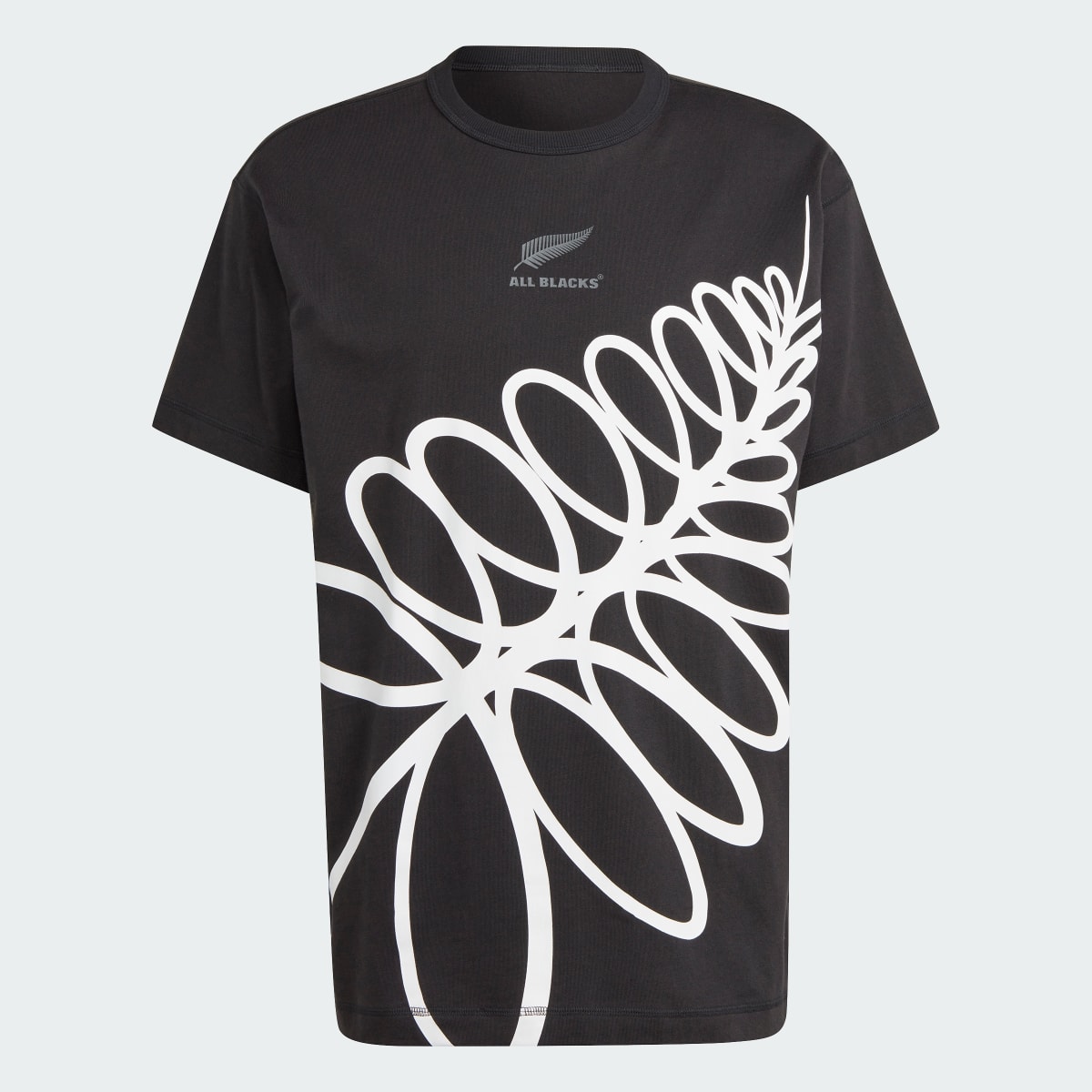 Adidas All Blacks Rugby Lifestyle T-Shirt – Genderneutral. 5