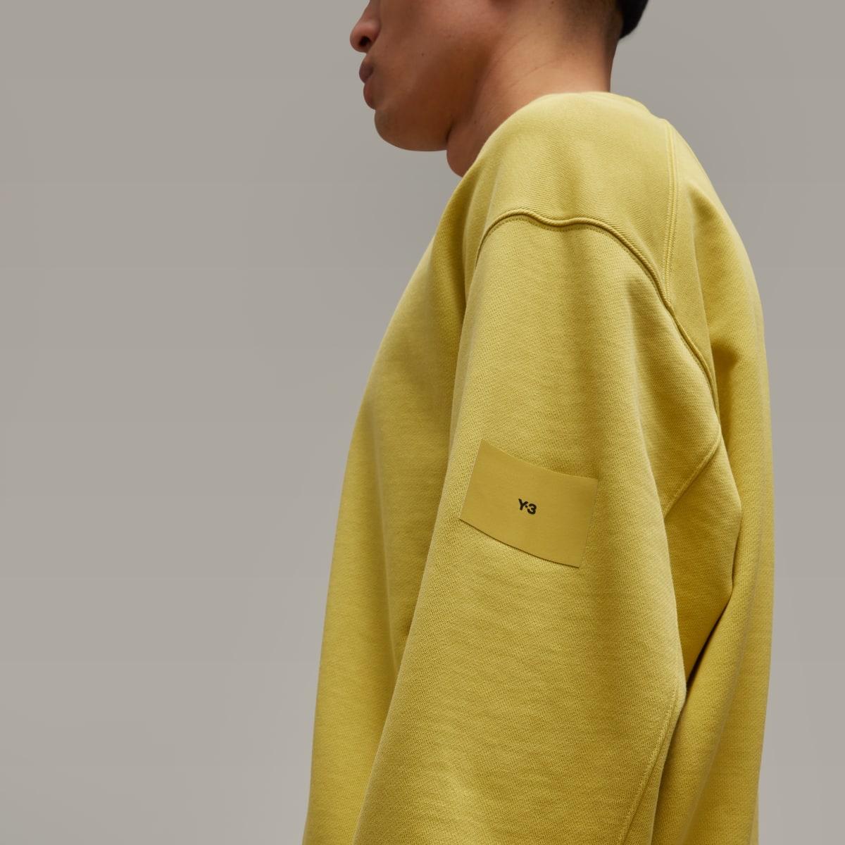 Adidas Y-3 Organic Cotton Terry Sweatshirt. 6