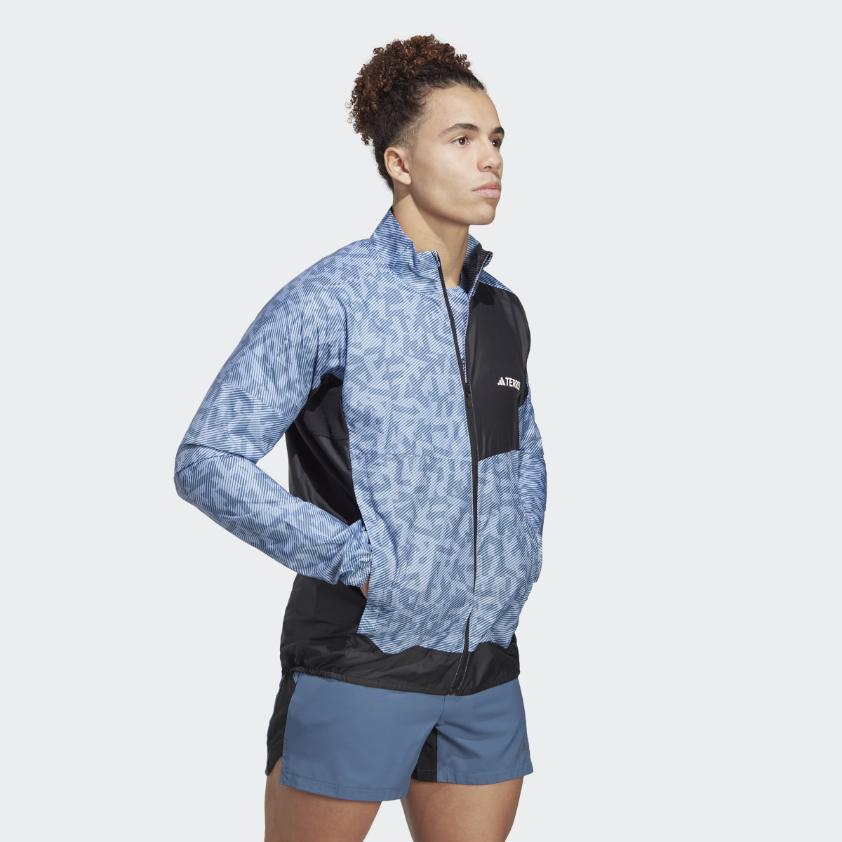 Adidas Terrex Trail Running Wind Jacket. 4