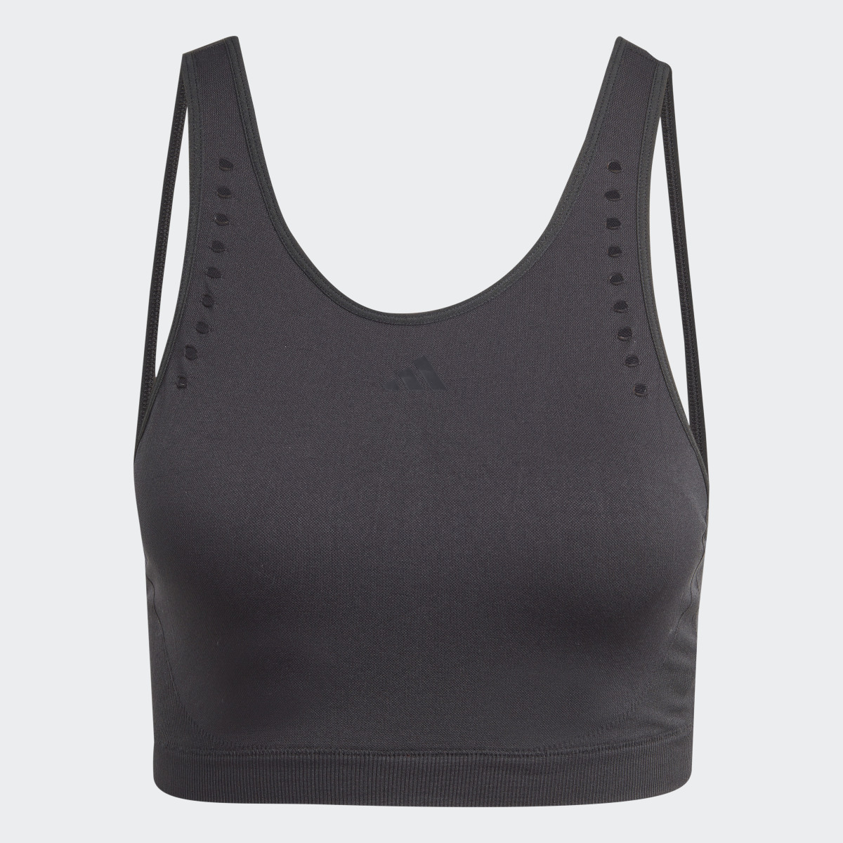 Adidas Brassière de training AEROKNIT Maintien léger. 5