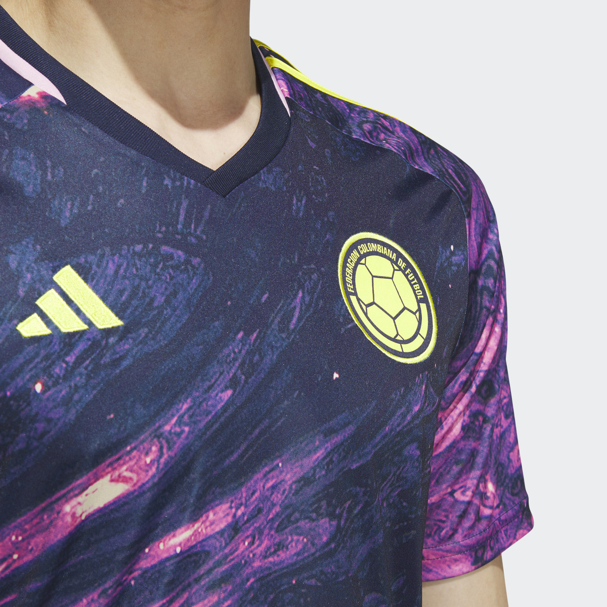 Adidas Camisola Alternativa 23 da Seleção Feminina da Colômbia. 9