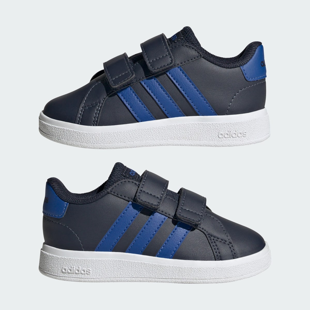 Adidas Zapatilla Grand Court Lifestyle Hook and Loop. 8