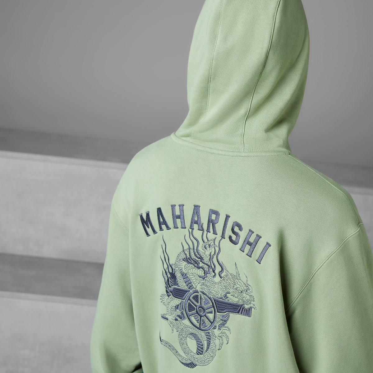 Adidas Arsenal x Maharishi Kapüşonlu Üst. 4