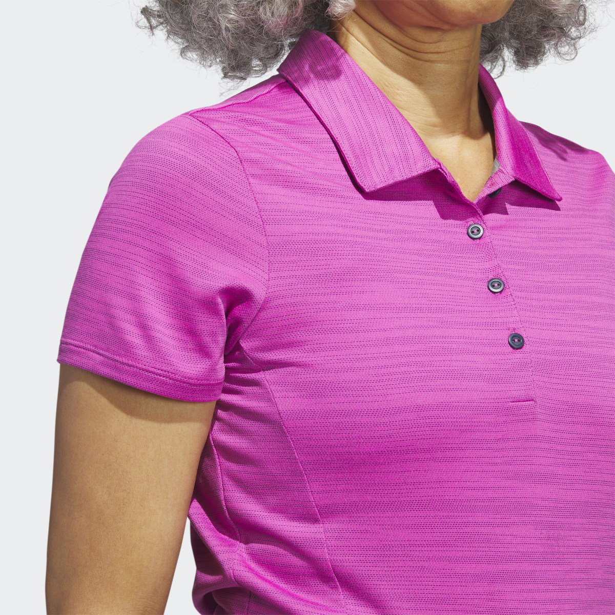 Adidas Space-Dyed Short Sleeve Polo Shirt. 7