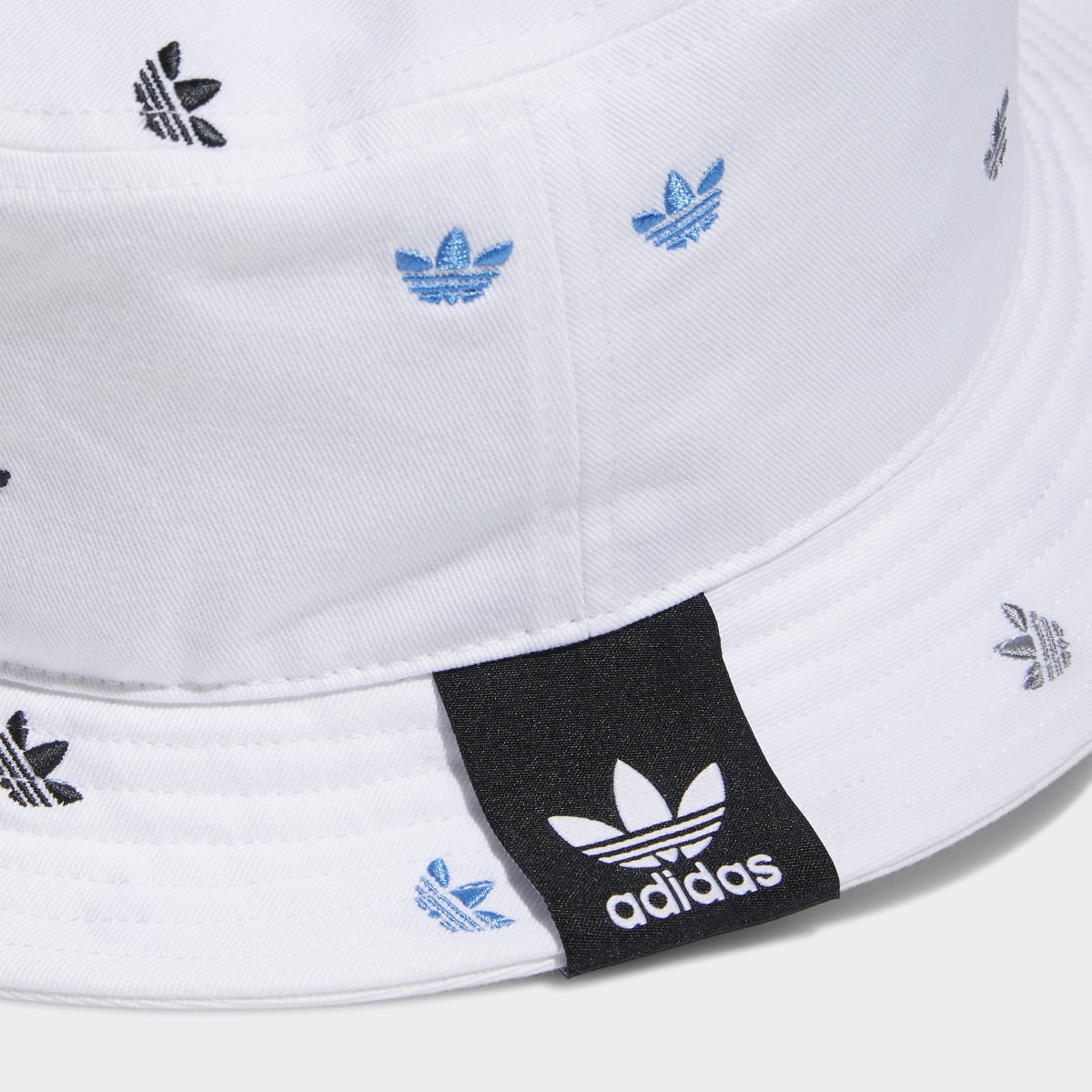 Adidas Allover Print Trefoil Bucket Hat. 6