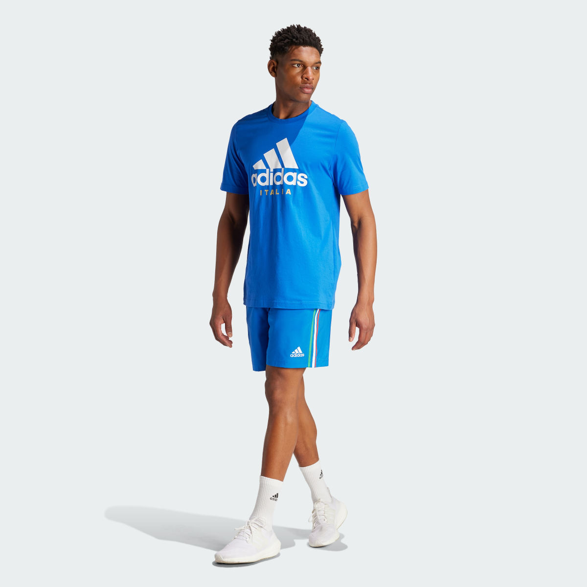 Adidas Italy DNA Graphic Tee. 6