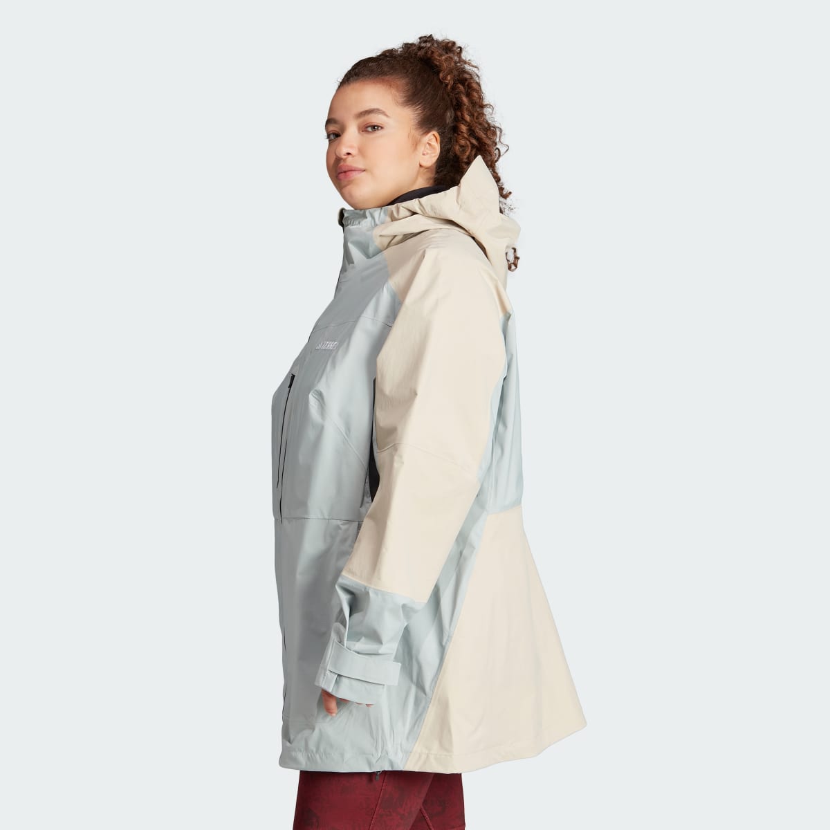 Adidas TERREX Xploric RAIN.RDY Wanderjacke – Große Größen. 4