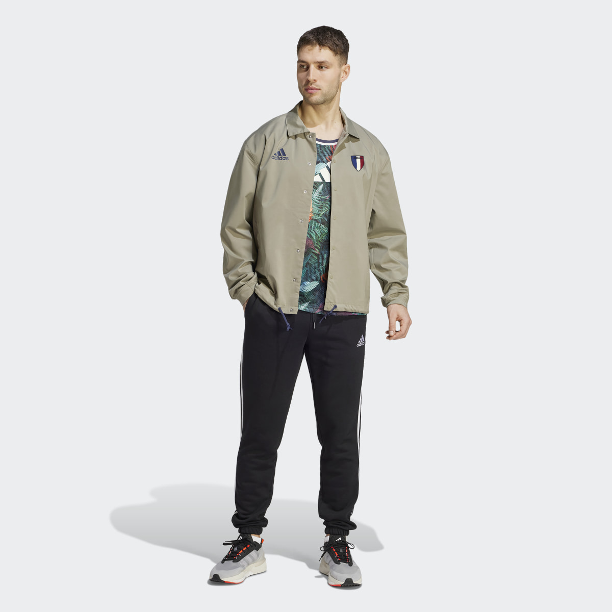 Adidas French Capsule Rugby Lifestyle Jacke. 7