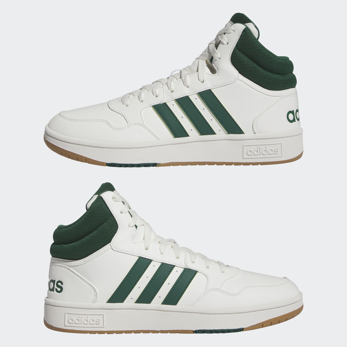 Adidas Hoops 3.0 Mid Lifestyle Basketball Classic Vintage Shoes. 8
