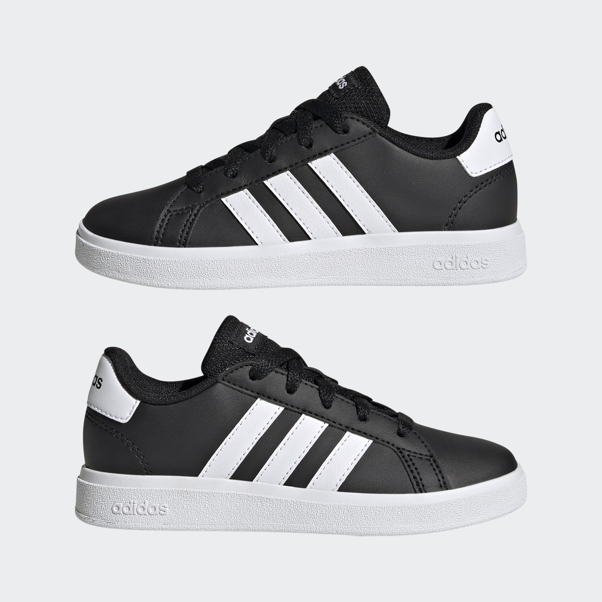 Adidas Grand Court Lace-Up Shoes. 8