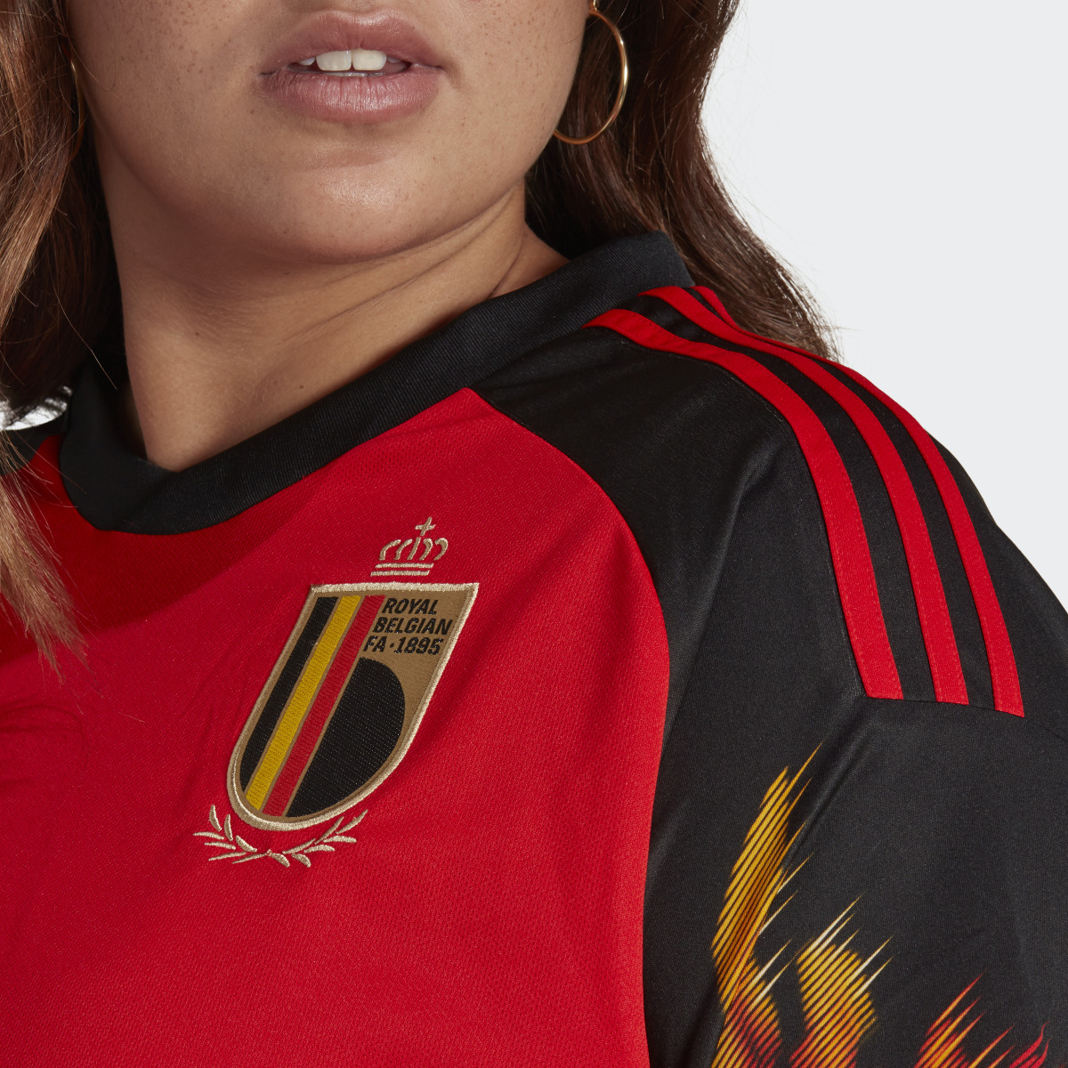 Adidas Belgien 22 Heimtrikot. 8