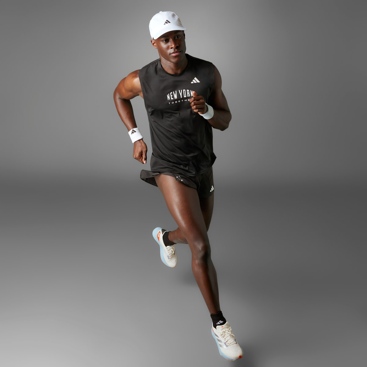 Adidas NYC Running Singlet (Gender Neutral). 5