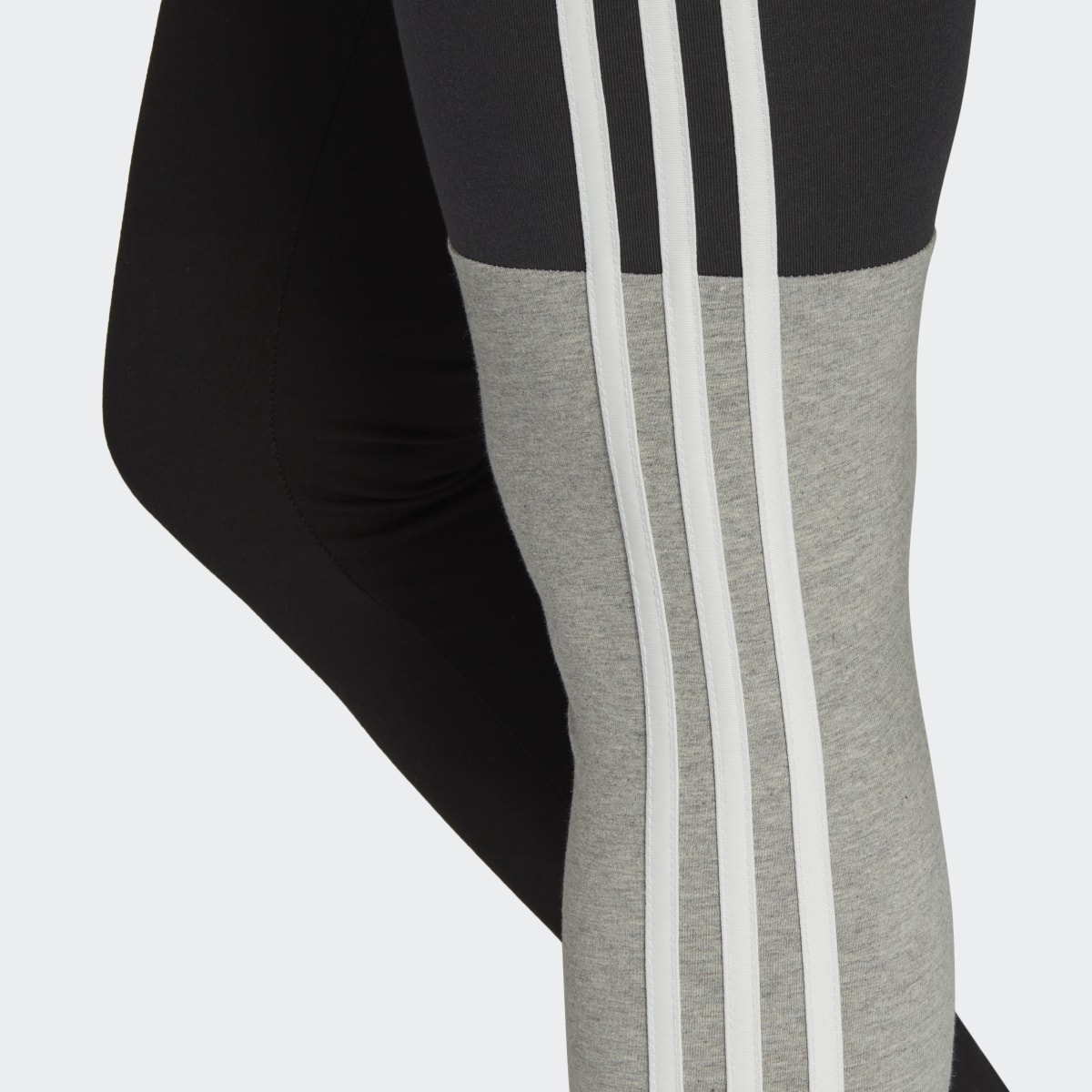 Adidas Essentials 3-Stripes Colorblock Cotton Leggings. 7