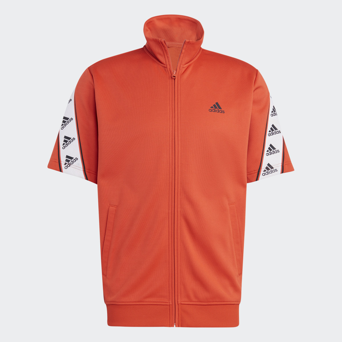 Adidas Taped Short Sleeve Track Jacket. 5