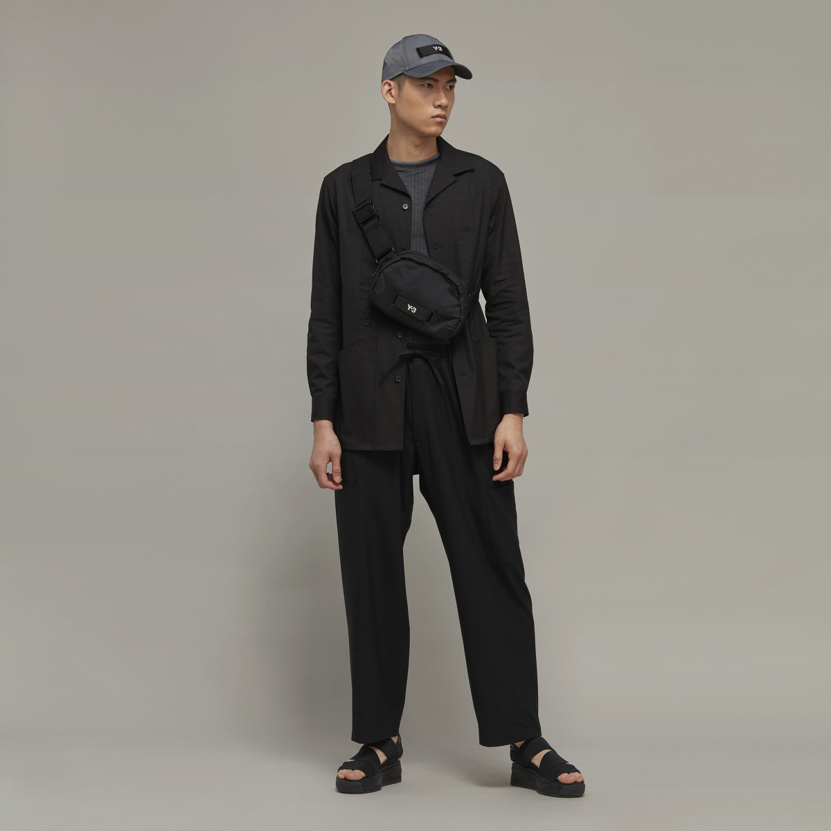 Adidas Y-3 Workwear Long Sleeve Long-sleeve Top. 4