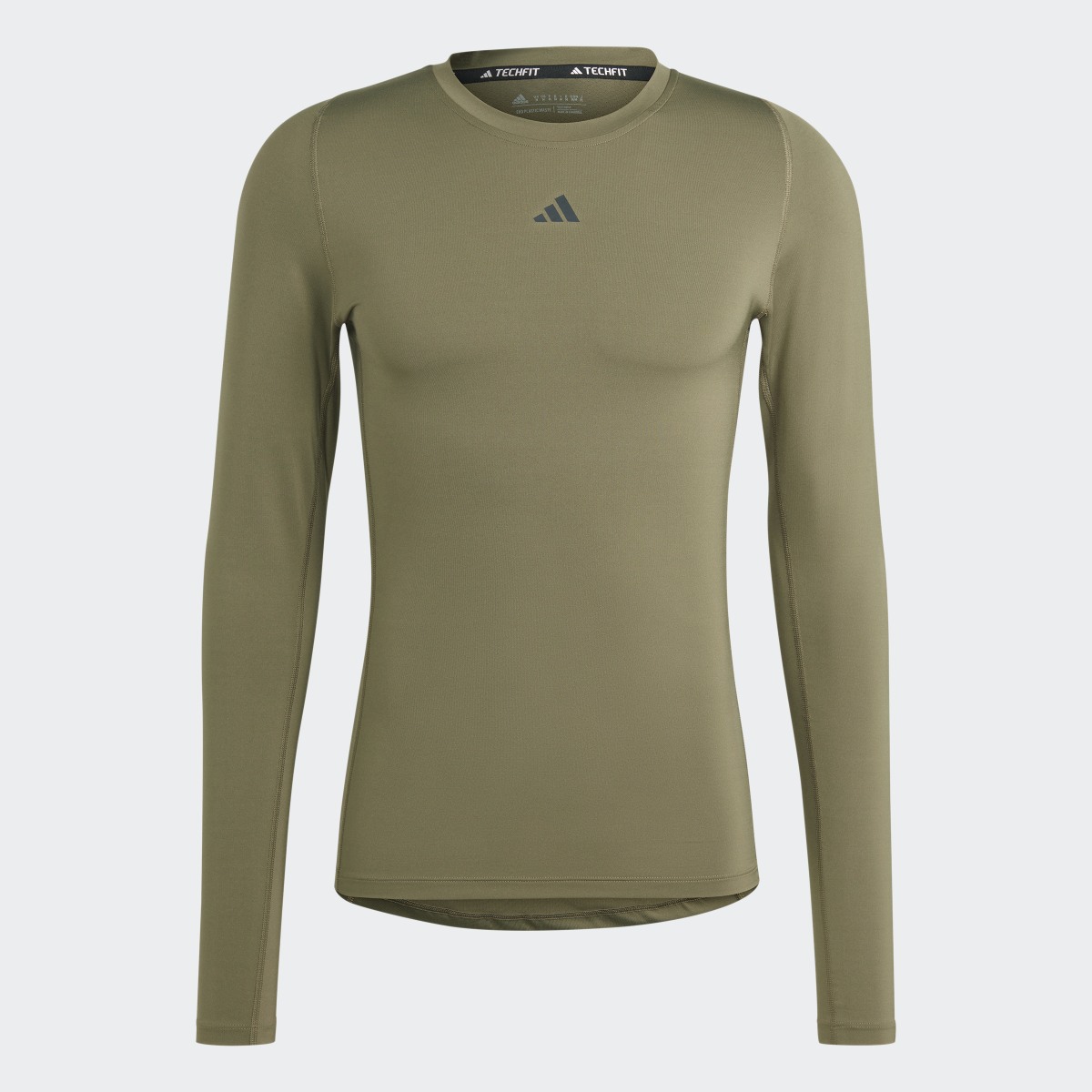 Adidas Techfit Training Long Sleeve Tee. 5