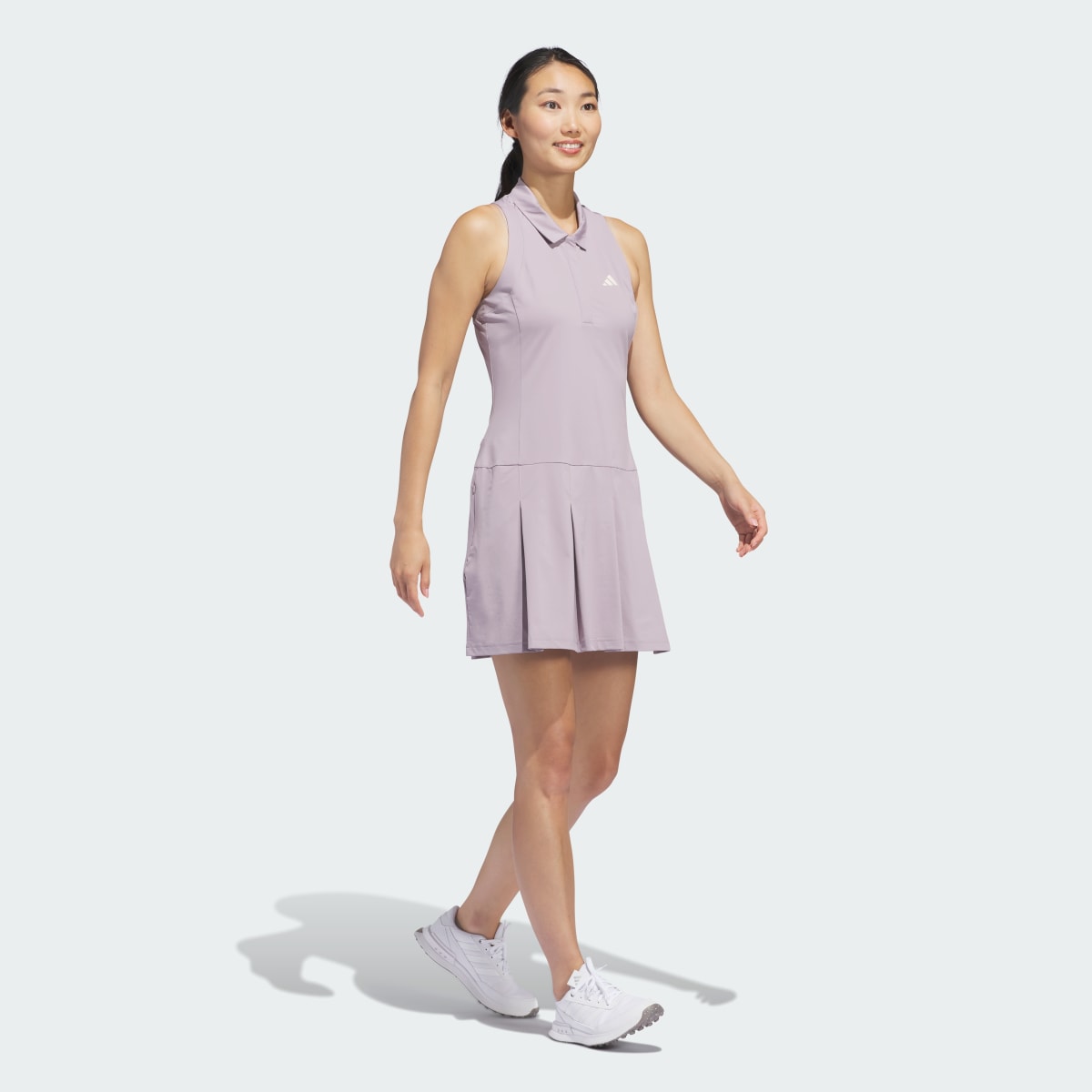 Adidas Women's Ultimate365 Tour Pleated Dress. 4