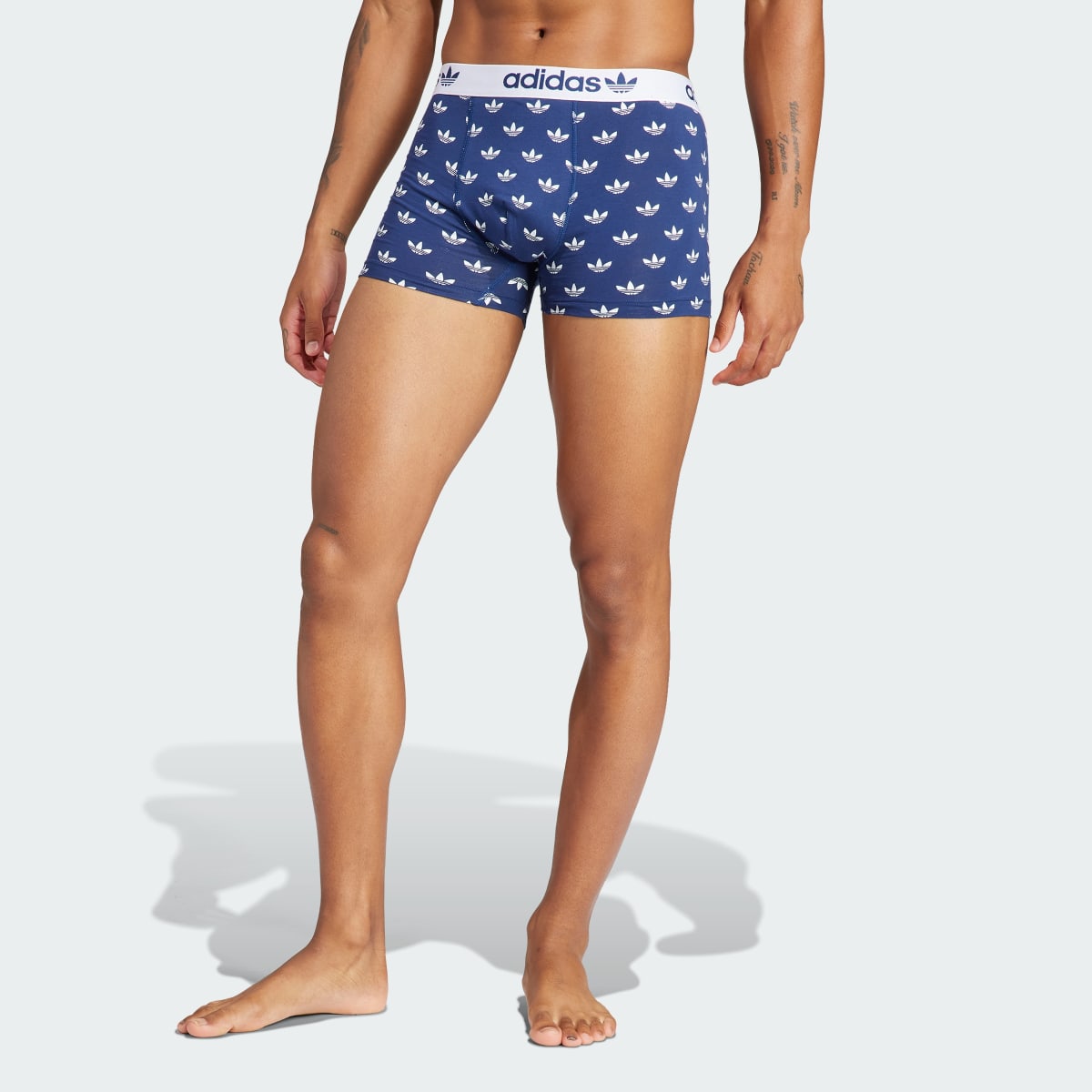 Adidas Comfort Flex Cotton Print Trunk Underwear (2 Pack). 4