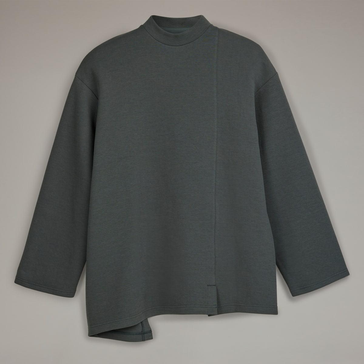 Adidas Y-3 Natural Spacer Loose Long Sleeve Tee. 6