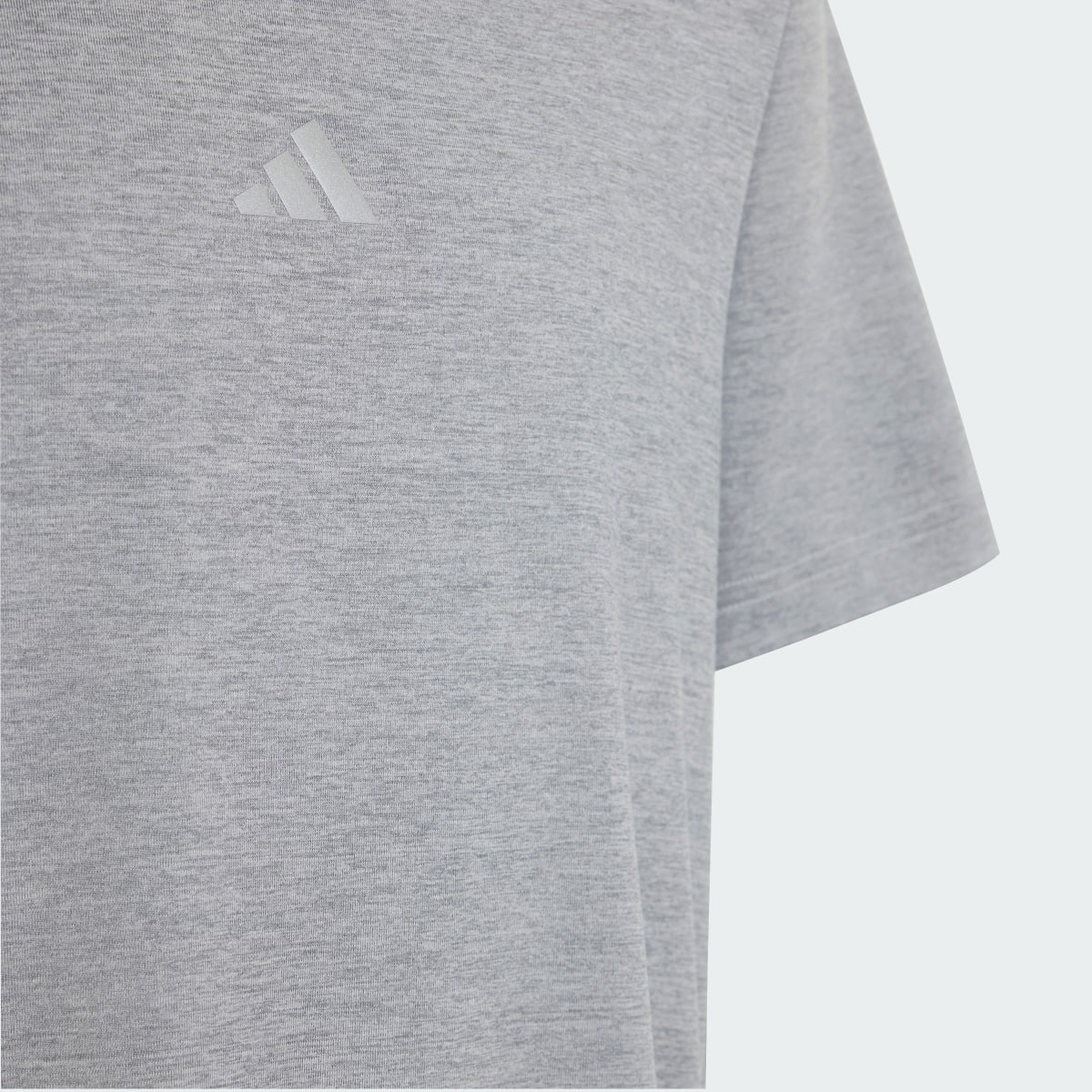 Adidas Camiseta Training AEROREADY Heather (Adolescentes). 5