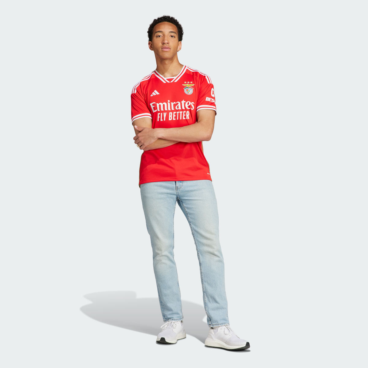 Adidas Camiseta primera equipación Benfica 23/24. 4